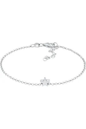 Elli Erbskette Stern Anhänger Astro Basic 925 Silber Armbänder & Armreife 1 ct Damen (34.99 € / 1 ct)