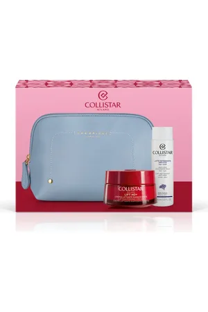 Collistar XMAS SET 2024 FACELIFT HD+ LIFTING CREAM + MINI ANTI AGE CLEANSING MILK 100ml + SAMPLE GOCCE MAGICHE PROTETTIVE + Light Blue Beauty Bag Gesichtspflegesets 1 ct (54.59 € / 1 ct)