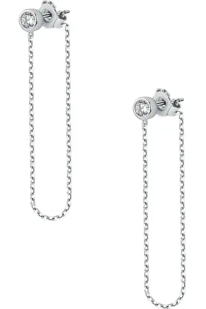 FAVS Ohrhänger 375er Weißgold Ohrringe 1 ct Damen (248.99 € / 1 ct)