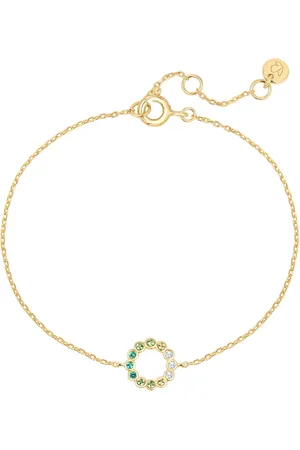 Glanzstücke Armband aus Sterling Silber in Gelbgold mit Zirkonia Armbänder & Armreife 1 ct Damen (27.99 € / 1 ct)
