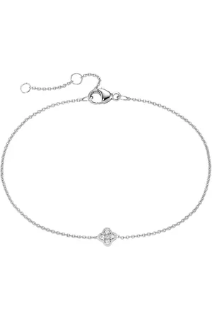 Luigi Merano Armband Mittelteil Blüte, mit funkelnden Brillanten, Gold 585 Armbänder & Armreife 1 ct (428.99 € / 1 ct)