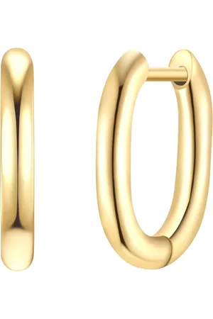 Eastside Creolen aus Edelstahl in Gelbgold 1 ct Damen (34.99 € / 1 ct)
