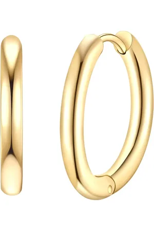 Eastside Creolen aus Edelstahl in Gelbgold 1 ct Damen (29.99 € / 1 ct)