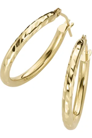 Luigi Merano Creolen diamantierte Oberfläche, 375 1 ct (168.99 € / 1 ct)