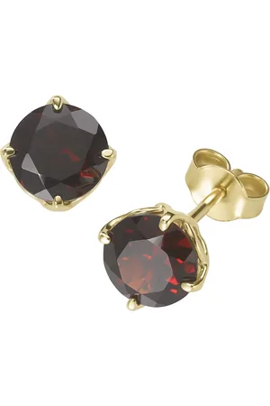 Luigi Merano Ohrstecker mit Granat, Gold 585 Ohrringe 1 ct (348.99 € / 1 ct)