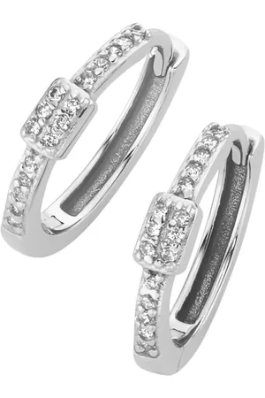 Luigi Merano Creolen mit Zirkonia, Gold 375 1 ct (378.99 € / 1 ct)