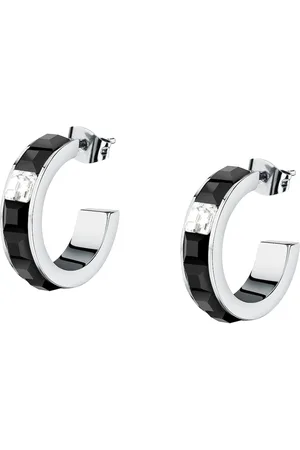 Karl Lagerfeld Creolen Edelstahl Ohrringe 1 ct Damen (78.99 € / 1 ct)