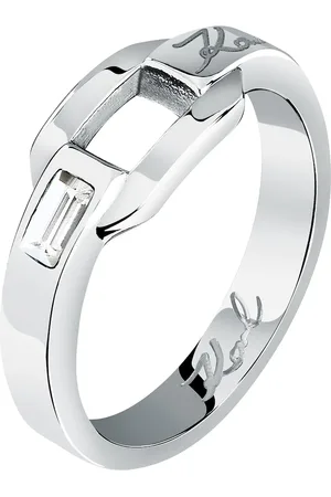Karl Lagerfeld Damenring Edelstahl Ringe 1 ct (58.99 € / 1 ct)