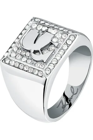 Karl Lagerfeld Damenring Edelstahl Ringe 1 ct (88.99 € / 1 ct)