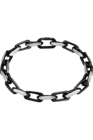 True Rebels Armband aus Edelstahl in Schwarz Armbänder & Armreife 1 ct Herren (39.99 € / 1 ct)
