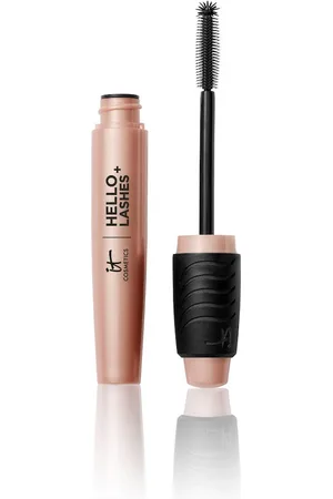 IT COSMETICS Hello Lashes Volumizing + Lash Serum Mascara 8,2 ml BLACK (3902.44 € / 1 l)