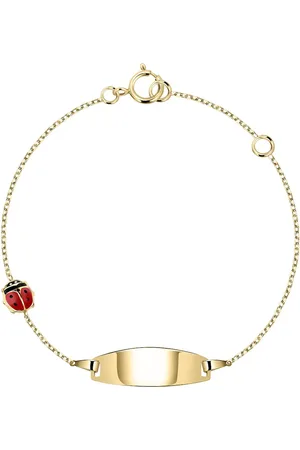 FAVS Little Friends I.D.-Armband 375er Gelbgold Armbänder & Armreife 1 ct Damen (148.99 € / 1 ct)