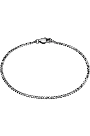 True Rebels Armband aus Edelstahl in Gunmetal Armbänder & Armreife 1 ct Herren (34.99 € / 1 ct)