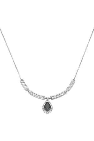 Giorgio Martello Collier mit Ziersteinen, Silber 925 Ketten 1 ct (128.99 € / 1 ct)