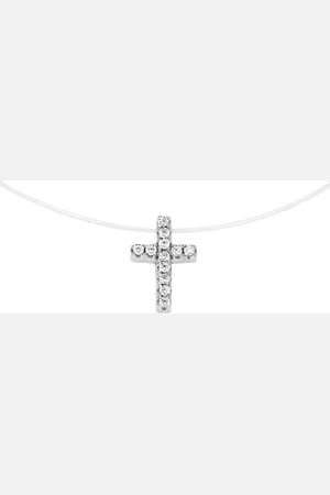 Smart Jewel Collier Anhänger Kreuz, 925 Ketten 1 ct (33.14 € / 1 ct)