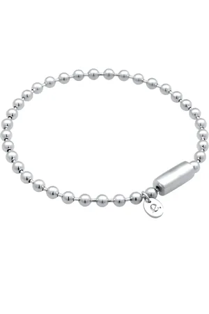 Elli Kugelkette 925 Sterling Silber Rhodiniert Armbänder & Armreife 1 ct Damen (69.99 € / 1 ct)