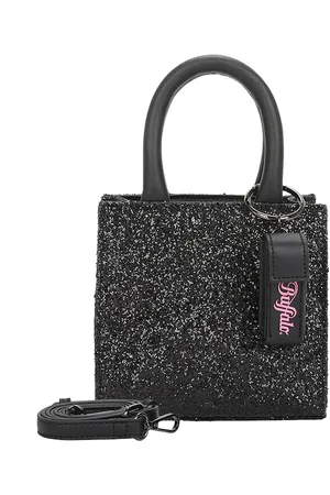 Buffalo Henkeltasche Boxy35 mit glitzernder Oberfläche Handtaschen 1 ct Damen (50.39 € / 1 ct)