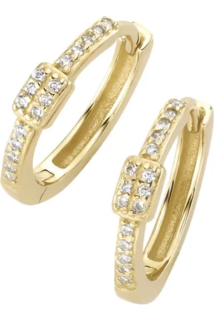 Luigi Merano Creolen mit Zirkonia, 375 1 ct (378.99 € / 1 ct)