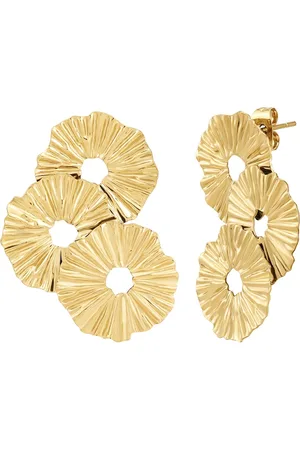 Eastside Ohrringe aus Edelstahl in Gelbgold 1 ct Damen (39.99 € / 1 ct)