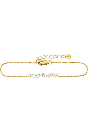 CAÏ Armband 925/- Sterling Silber Weißtopas 0,983ct Armbänder & Armreife 1 ct Damen (41.39 € / 1 ct)