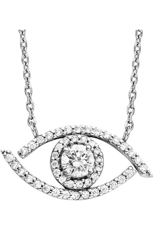 JULIE JULSEN Collier 925/- Sterling Silber Zirkonia Charms & Kettenanhänger 1 ct Damen (138.99 € / 1 ct)