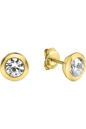 CELESTA Ohrringe 925/- Sterling Silber Zirkonia weiß 1 ct Damen (49.99 € / 1 ct)