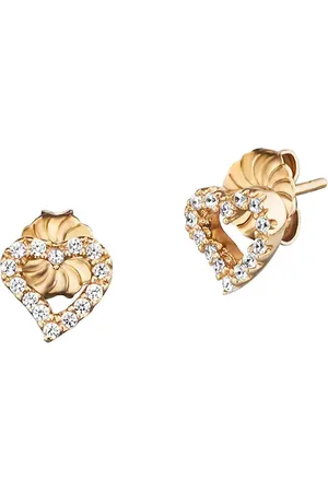 JULIE JULSEN Ohrstecker 925/- Sterling Silber Zirkonia weiß Ohrringe 1 ct Damen (74.89 € / 1 ct)