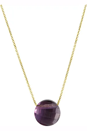CELESTA Halskette 375/- Gold Amethyst blau Charms & Kettenanhänger 1 ct Damen (152.19 € / 1 ct)
