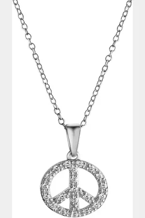 CELESTA Halskette 925/- Sterling Silber Zirkonia weiß Charms & Kettenanhänger 1 ct Damen (33.99 € / 1 ct)