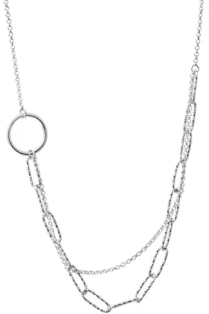 CELESTA Halskette 925 Silber diamantiert 925/- Sterling Silber Ketten 1 ct Damen (59.99 € / 1 ct)