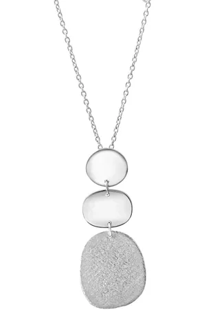 CELESTA Halskette 925 Silber rhodiniert 925/- Sterling Silber ohne Stein Charms & Kettenanhänger 1 ct Damen (99.99 € / 1 ct)