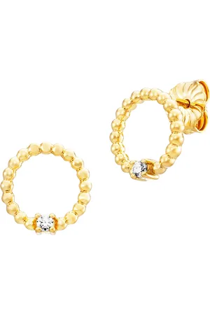 JULIE JULSEN Ohrstecker 925/- Sterling Silber Zirkonia weiß Ohrringe 1 ct Damen (69.89 € / 1 ct)