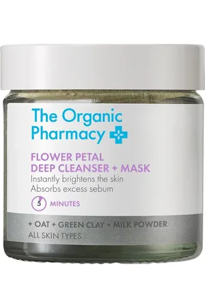 THE ORGANIC PHARMACY Flower Petal Deep Cleanser & Mask Reinigungsmasken 40 g Damen (1024.75 € / 1 kg)