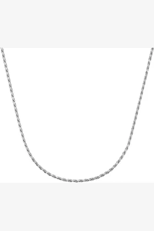Giorgio Martello Kette diamantierte Kordelkette, 925 Ketten 1 ct (38.99 € / 1 ct)