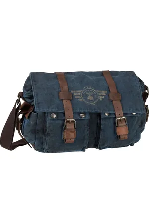 Greenburry Umhängetasche Vintage Aviator 5898 Messenger Bag Blue Edition Laptoptaschen 1 ct (75.69 € / 1 ct)