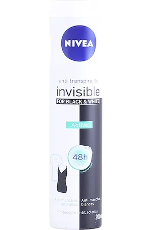 Nivea Black & White Invisible Active Deodorant Spray Deodorants 200 ml (70.45 € / 1 l)