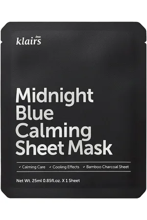 Dear, Klairs Midnight Blue Calming Sheet Mask Tuchmasken 1 ct (14.69 € / 1 ct)