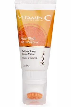 Arganicare Vitamin C Facial Wash with Cleansing Brush Reinigungsgel 150 ml (46.6 € / 1 l)