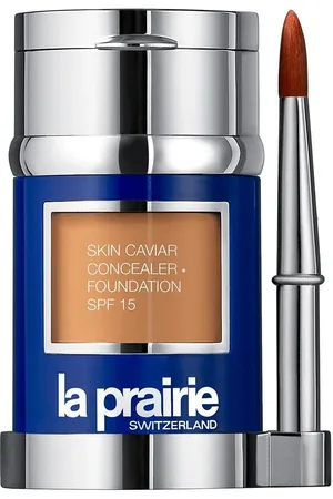 La prairie Skin Caviar Complexion Collection Concealer- SPF 15 Foundation 30 ml Almond Beige (9000 € / 1 l)