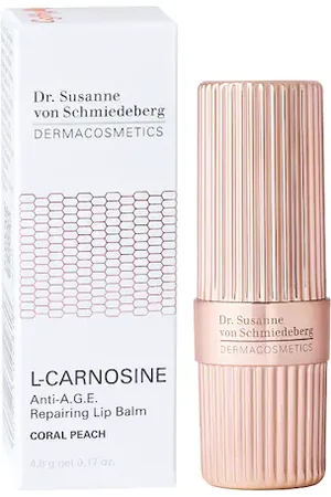 Dr. Susanne von Schmiedeberg L-Carnosine Anti-A.G.E. Repairing Lippenbalsam 3,2 g PEACH (3746.87 € / 1 kg)