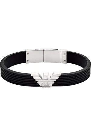 Emporio Armani Armband Silikon, Edelstahl Armbänder & Armreife 1 ct Herren (95.29 € / 1 ct)