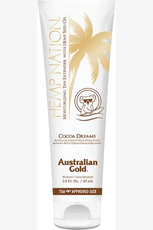 Australian Gold Hemp Nation Cocoa Feuchtigkeitscreme Zur Bräunungsverlängerung, After Sun 83 ml (248.07 € / 1 l)