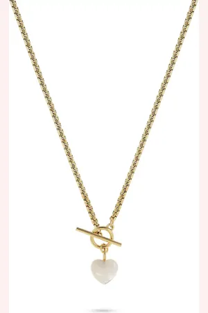 GMK Collection Kette Edelstahl, Perle Ketten 1 ct Damen (69.89 € / 1 ct)