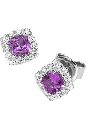 Giorgio Martello Ohrstecker Ziersteine, Zirkonia weiß, Silber 925 Ohrringe 1 ct (78.99 € / 1 ct)