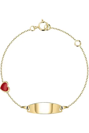 FAVS Little Friends I.D.-Armband 375er Gelbgold Armbänder & Armreife 1 ct Damen (158.99 € / 1 ct)