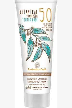 Australian Gold Botanical Face SPF50 BB- & CC-Cream 88 ml Medium-tan (391.93 € / 1 l)