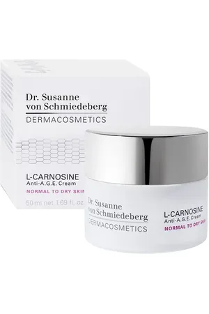 Dr. Susanne von Schmiedeberg L-Carnosine Anti-A.G.E. Cream Normal to Dry Skin Gesichtscreme 50 ml (1599.8 € / 1 l)