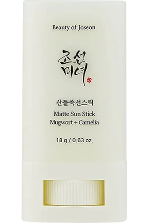 Beauty of Joseon Matte Sun Stick: Mugwort + Camellia Sonnenschutz 18 g (1271.67 € / 1 kg)