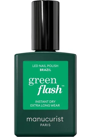 MANUCURIST GREEN FLASH Instant Dry Extra Long Wear Nagellack 15 ml BRAZIL (1066 € / 1 l)