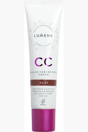 Lumene CC COLOR CORRECTING CREAM SPF20 SHADE TAN Foundation 30 ml 7 Deep (466.33 € / 1 l)